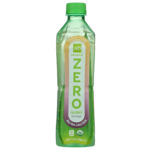 Alo Organic Peach Plum Aloe Vera Juice, 16.9 FZ (EXP 04/10/26)
