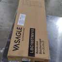 VASAGLE CUSTOS Collection - Bookshelf, 5-Tier Bookcase, Book Shelf, Open Storage Shelf, 9.4 x 23.6 x 52.8 Inches, for Living Room, Home Office, Dinning Room, Ebony Black ULBC165T56