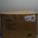 DMI Drop Arm Portable Toilet Commode, Extra-Wide Seat, 500 Pound Weight Capacity, Bucket with Lid Included, Adjustable Legs, Elderly Assistance Products, Grey