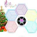 Yeaye Kids Memory and Rhythm Game Board - 3 Fun Modes with 8 Level Challenges, Hand-Eye Coordination and Focus Training, Rechargeable Portable Educational Toy, Screen for Ages 3+