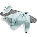Small Ironing Board Tabletop, All-Metal Mesh Panel, for Dorm Apartment, 30"L x 12"W x 4"H