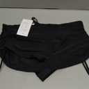 Micosuza Classical Women's Swim Boardshorts Beach Bikini Bottoms with Adjustable Ties 7 Color S