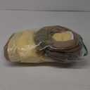 Bunny Tunnel Bed, Collapsible Tunnel Tubes,Bunny Toys with Removable Mat, Guinea Pig Houses and Hideouts, for Cats Kittens Rabbits Guinea Pigs Kitty (Khaki style)