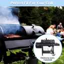 Grill Parts for Oklahoma Joe's Longhorn Combo 3-Burner Charcoal/Gas Smoker, Heat Tent Heat Shield and Burner for Oklahoma Joes 15202029 12201767 14201767 16202046 18202083