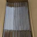 50 Pack 7x6x2'' Small Shipping Boxes, White Corrugated Cardboard Literature Mailers, Mailing Packaging Supplies for Small Business (W762-50)