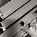 Somdot Black Nightstand with Charging Station and LED Light, Wide 5 Drawers Dresser for Bedroom with Fabric Bins and Open Shelf for Bedroom Kids Closet Dorm Guest Room, Black (11.4"D x 26.2"W x 27.8"H (5 Drawers))