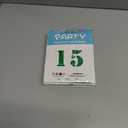 5 x Lovoir 40 Inch Dark Green 51 Number Balloon 15 Large Size Jumbo Digit Mylar Foil Helium Dark Green Balloons for 15th 51st Birthday Party Celebration Decorations Graduations Anniversary Supplies