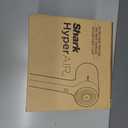 Shark HD120BRN Blow Dryer HyperAIR Fast-Drying with IQ 2-in-1 Concentrator, Styling Brush, and Curl-Defining Deep Diffuser Attachments, Ionic, No Heat Damage, for All Hair Types, Stone