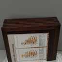 Vertical Shoe Rack - Tall Narrow Shoe Rack Organizer for Small Spaces,7 Tier Bamboo Shoen Shelf for Entryway,Closet,Corner,Doorway,Skinny Shoe Shelf Space Saving Shoe Storage,Free Stackable DIY (Brown)