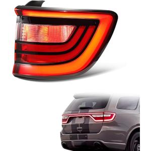Tail Lights Compatible with Dodge Durango 2014-2022 Tail Lamp Taillights Right Passenger Side Replace CH2801206 68272126AC