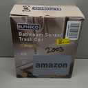 ELPHECO 2 Gallon Sensor Trash Can - 7.5L Waterproof Motion Sensor Trash Can, Automatic Bathroom Trash Bin, Slim Garbage Can, Bathroom, Office, Bedroom, Beige