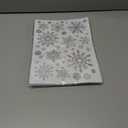 5 x 276PCS Glitter Snowflake Window Clings, 35+ Designs Double Sided Static Stickers Window Decoration Christmas Ornaments Reusable Winter Party Supplies New Year Decals for Winter Holiday (8 Sheets)