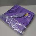 FtyFty Shiny Kindergarten Graduation Cap and Gown Set (36"(4'3"-4'5"), Purple)