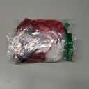 RSLOVE Christmas Costumes for Women Sexy Red Teddy Bodysuit One Piece Santa Babydoll With Belt (Small)