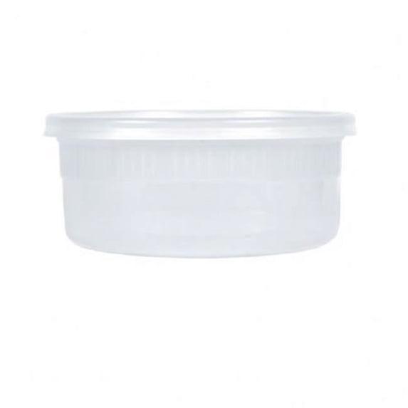 Plastic House 1136 8 oz Deli Containers, Bulk 240 Sets