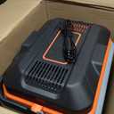 Electric Car Cooler and Warmer, 26 Quart Capacity, Thermoelectric Iceless Cooler for Travel, Camping, Vehicles, Truck, Home - 12V DC and 120V AC (Black & Orange)