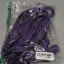 Braided Nylon Bitless Bridle w/Reins (Purple)