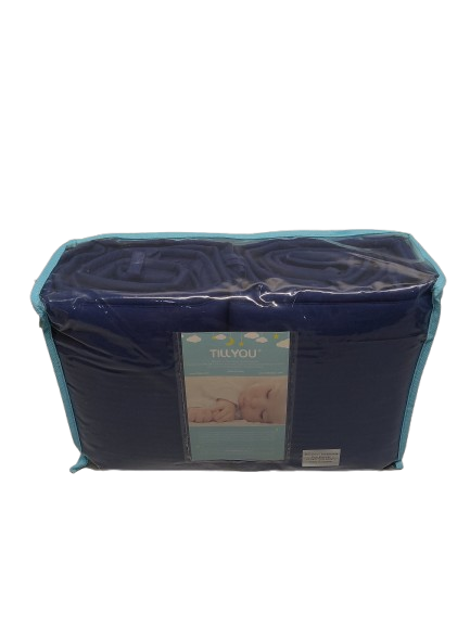 TillYou Microfiber Breathable Crib Bumper 9.5in x 52in