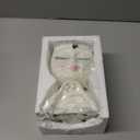 Yoohspoe GAFBV Face Planter Cute Resin Cactus for Indoor and Outdoor Plants Face Vase Home Decor Succulent Pots (White-Genie)