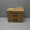 2 Pack ZXBEER Air Purifiers for Home Bedroom H13 True HEPA Air Filter, 20dB Small Air Purifier with 360 Air Inlet, Remote Control Nightlight Timer, Portable Air Purifier for Home, Living Room (White)