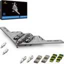 JMBricklayer Fighter Jet Building Set 60013, B2 Military Bomber Plane for Adults, Aviation Airplane Model Collection or Home Decor, Gifts for Adult Men and Military Fans