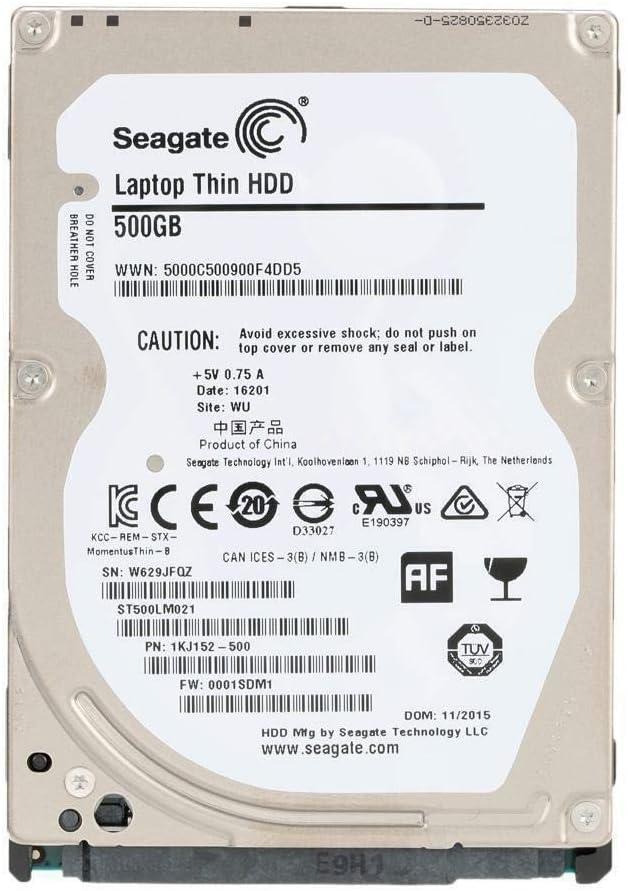 Seagate St500lm021 500 Gb 2.5 Internal Hybrid Hard Drive - Sata - 7200 Rpm - 32 Mb Buffer