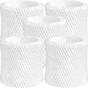 Roninby Humidifier Wicking Replacement Filter Compatible with Canopy Bedside and Nursery Humidifier, Wood Pulp & Paper Filter, 5 Pack (White)
