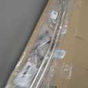 Moen Curved Adjustable Spring Tension No Drill Shower Curtain Rod for Bathroom, Chrome Finish, CSR2172CH
