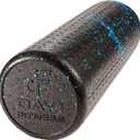 Day 1 Fitness High Density Muscle Foam Rollers - Sports Massage Rollers for Stretching, Physical Therapy, Deep Tissue, Myofascial Release - Ideal for Exercise and Pain Relief - Speckled Blue, 18