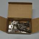 2 Pack Full Overlay Face Frame & Frameless Soft Close Concealed European Hinges for Kitchen Cabinet Door, Clip On, 3 Way Adjustability, 105 Degree