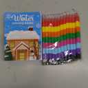 HABDJILTY 48Pcs Christmas Winter Coloring Books Bulk DIY Mini Drawing Book Set for Winter Animals Party Favors Xmas Holiday Birthday Gifts for Party Class Activity Supplies