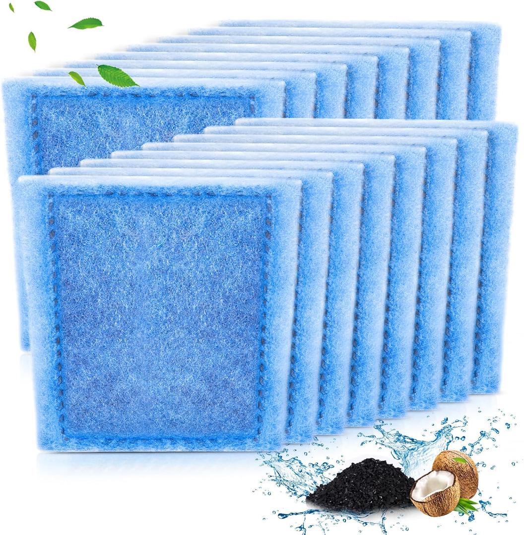 8/16/32 Pack Rite-Size C Filter Cartridges Compatible with MarineLand Penguin PRO Power Filters 275/375 & Original Penguin Power Filters 200/350 - Rite-Size C Replacement Filter Cartridges