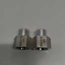 Reducer Adapter Fitting, 3/4" NPT Female x 1/2" NPT Male Reducing Pipe Connector 304 Stainless Steel Reducer Adapters Pipe Fittings (3/4" Female x 1/2" Male)