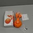 Cheerble Smart Interactive Dog Toy, Wicked Ball Rolly, Automatic Moving, Bouncing, Rotating, E-TPU Material, with Rope & Barks Sound Active Rolling Interactive Dog Ball for Medium and Large Dogs