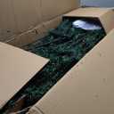 8 ft. Pre-Lit PVC Hinged Artificial Christmas Tree with 430 LED Lights