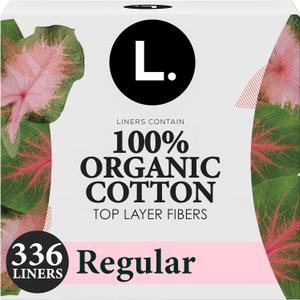 L. Ultra Thin Unscented Liners, Regular Coverage, 336 Count