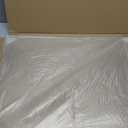 Tempered Glass Desk Pad, 24" x 18" Clear Glass Desktop Mat for Keyboard and Computer Nounitor, Desk Pad with Dry-Erase Surface, Table Top Protector for Home & Office