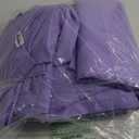 BRILLMAX 6 Pack Lavender Round Tablecloths 108 Inch - Circle Bulk Linen Polyester Fabric Washable Table Cloth Cover for Wedding Reception Banquet Birthday Party Buffet Restaurant