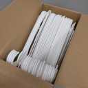 HOUSE DAY White Plastic Hangers 60 Pack, Clothes Hangers with Non Slip Hooks, Durable & Space Saving Coat Hanger, LightWeight Clothing Hanger, Perfect Closet Organizer for Everyday Use