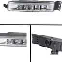 1 Pair Fog Lights Assembly with Bezel Wiring Harness & Switch Left and Right Side Replacement for Accord Sedan 2DR 4DR 2016 2017