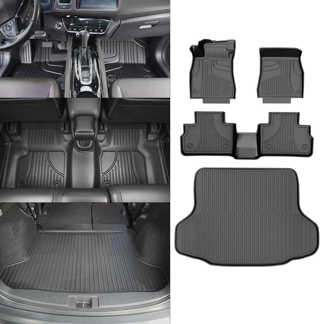 Floor Mats & Cargo Liner for 2020-2025 Nissan Sentra All Weather TPE Protection Floor Liners Full Set with Trunk Mat for 2021 2022 2023 2024 2025 Sentra Accessories