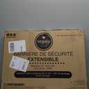 Regalo Easy Fit Plastic Adjustable Extra Wide Baby Gate, Award Winning Brand, 23 Inches Tall, Fits Openings Between 28 to 42 Inches, Pressure Mounted