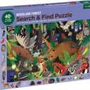 Mudpuppy Woodland Forest  64 Piece Search & Find Puzzle Jigsaw Puzzle Featuring Diverse Woodland Animals and Over 40 Hidden Images to Find for Ages 4+