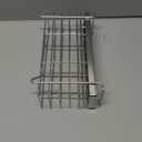 KESOL 304 Stainless Steel Utensil Drying Rack with Hooks & 3 Divided Compartments, Silverware Drying Basket, Spoon and Fork Organizer, Rustproof Kitchen Drainage Basket Accessories, Silver, 2x8.7x5 (Small)