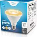 Euri Lighting EP30-11W6020es Dimmable LED PAR30 Short Neck, 11W (75W Equal) 850lm, 80 CRI, Warm White (2700K) 40° Beam Angle, Damp Rated, UL, Energy Star, 3YR 25K HR WTY, One Count