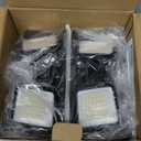 SZPOWER 6000LM Solar Lights Outdoor, Solar Flood Lights Outdoor, 230 LED 5 Heads Motion Sensor Lights Waterproof with Remote Control for Outside Yard House Patio 2 Pack