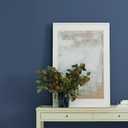 CAX Navy Blue Peel and Stick Wallpaper 23.6"x472" Dark Blue Contact Paper Matte Navy Blue Self-Adhesive Wallpaper Solid Color Waterproof Wall Paper for Cabinets Furniture Renovate Wall Covering