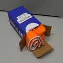 MIULEE Pack of 2 Outdoor Waterproof Pillow Covers Decorative Farmhouse Throw Pillow Covers Square Solid Color Couch Pillow Covers for Patio Tent Bed Sofa Living Room 18x18 Inch Bright Orange