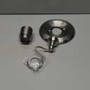 Replacement for Delta 13/14 Series BT14096 Trim Kit, Zinc Alloy Shower Cover Plate with Handle (Fits R10000 Valve, Cartridge Not Included), Brushed Nickel