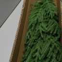 4ft Artificial Norfolk Pine Christmas Tree for Outdoor, 48in Real Touch Faux Norfolk Pine Christmas Tree with Black Pot for Indoor Outdoor Front Porch Home Xmas Decor